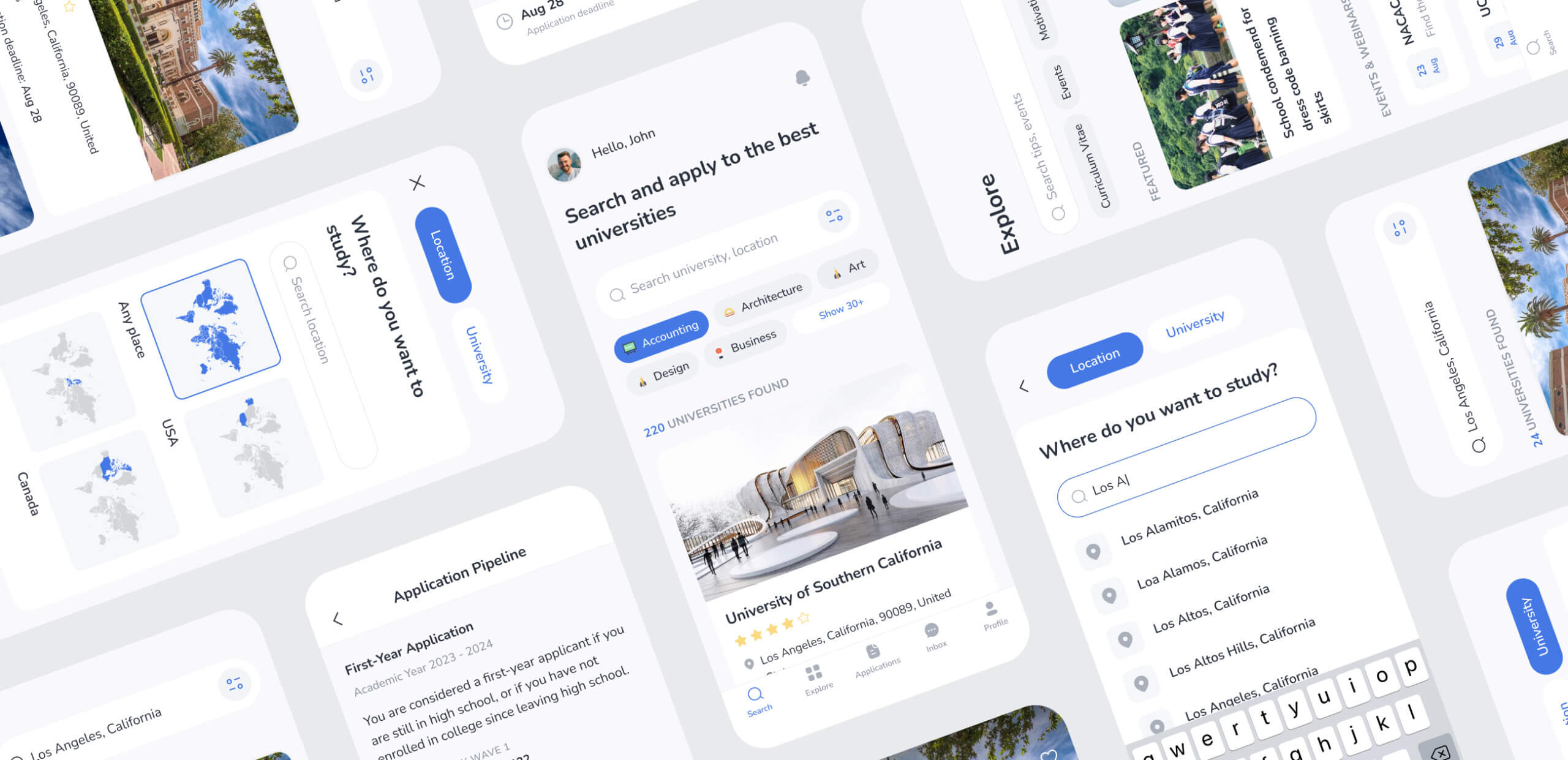 UVER – Universities Aggregator mobile app - Website Development - Photo 1