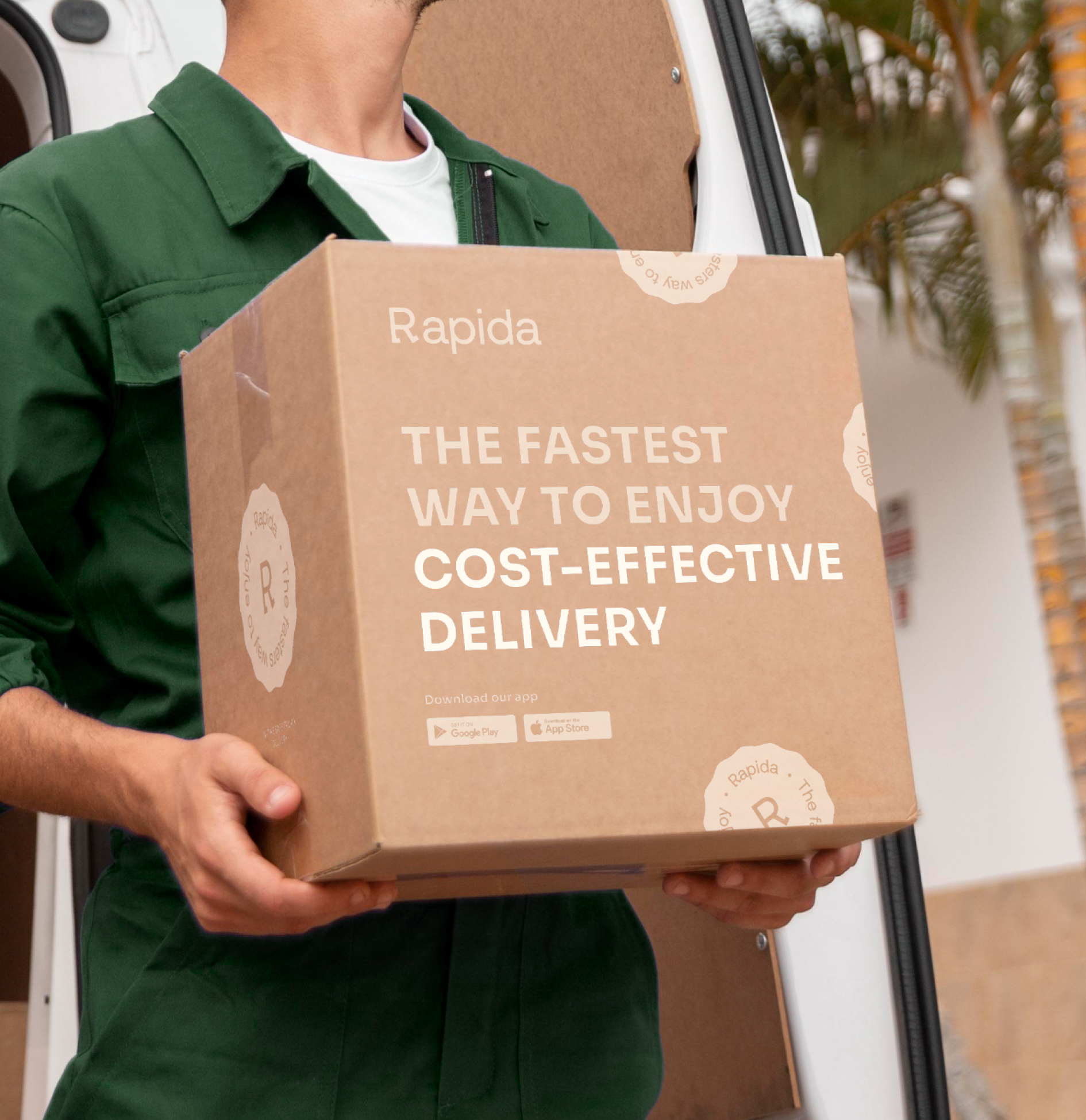 Rapida – Branding for the Delivery Service - Website Development - Photo 16